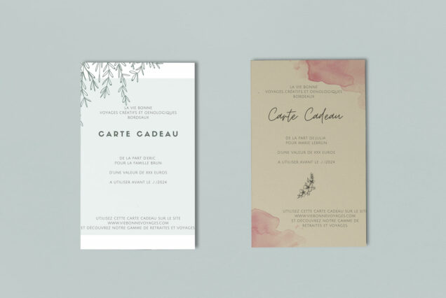 Carte cadeau La Vie Bonne