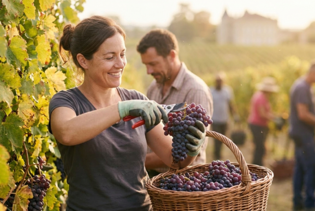 Immersion vendanges au Château Rol Valentin, Grand Cru Classé de Saint-Emilion
