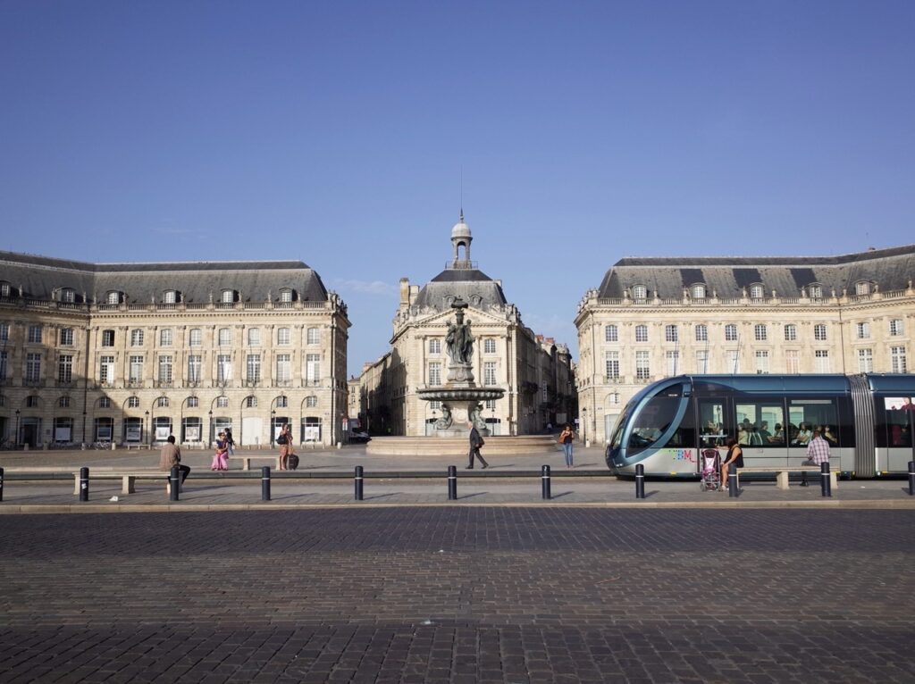 La ville de Bordeaux